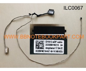 Lenovo IBM LCD Cable สายแพรจอ  LEGION Y520-15  Y520-15IKBN Y520-15IKBA / R720-15  R720-15IKB R720-15IKD R720-15ISK R520 DY512   (30 pin)   DC02001WZ10    DC02001WZ00 